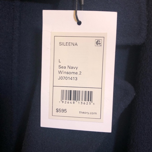 NWT Theory Sileena wool and cashmere coat - Picture 7 of 16